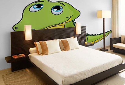 Fototapeta Krokodíl kreslený 5101