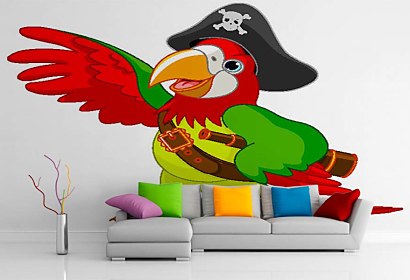 Fototapety pre deti - Papagaj 6002