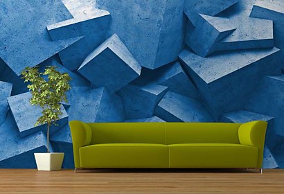 Fototapeta 3d Blue background 24899