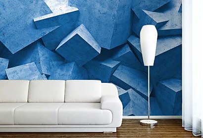 Fototapeta 3d Blue background 24899