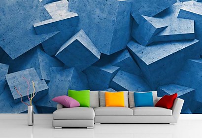 Fototapeta 3d Blue background 24899