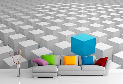 Fototapeta 3d efekt Cubes 24748