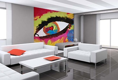 Fototapeta Abstract eye background 24099