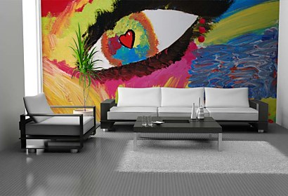 Fototapeta Abstract eye background 24099