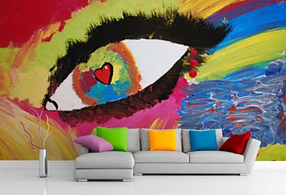 Fototapeta Abstract eye background 24099