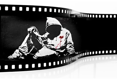 Fototapeta Banksy Hoodie  16754959
