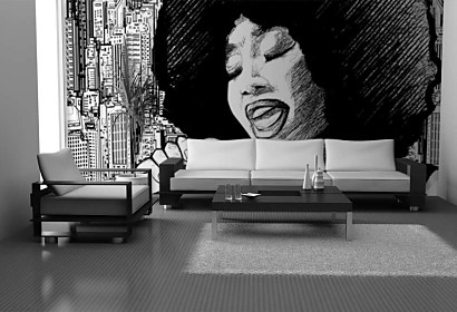 Fototapeta Jazz singer 24345