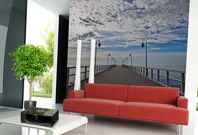 Fototapeta Drevené mólo na mori 24708