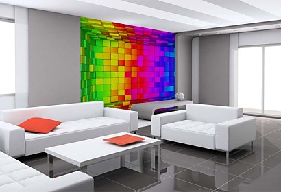 Fototapeta Farebný 3d priestor 24761
