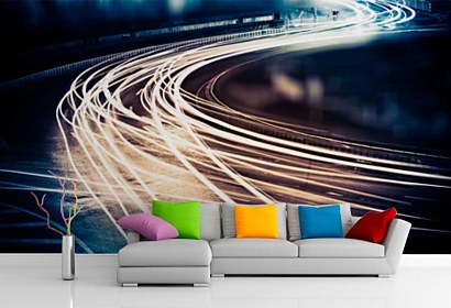 Fototapeta Highway lights 24322