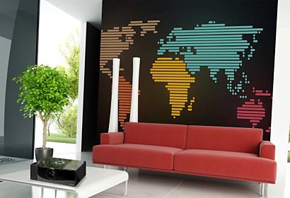 Fototapeta Map Lines 24824