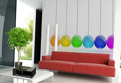 Fototapeta 3D Rainbow pendulum 24163