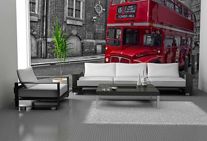 Fototapeta Red Bus London 24711