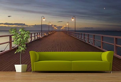 Fototapeta Wooden Pier by the sea 24846