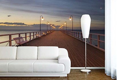 Fototapeta Wooden Pier by the sea 24846