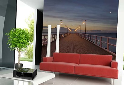 Fototapeta Wooden Pier by the sea 24846
