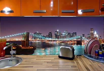 Fototapeta - Panoráma New York Night 28148