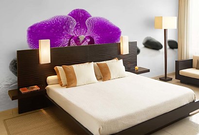 Fototapeta Zen stones and Orchid 24730