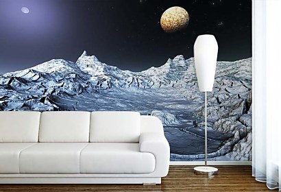 Fototapeta Mesačná krajinka 4609