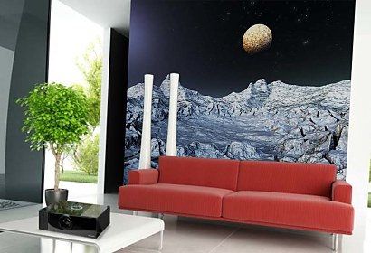 Fototapeta Mesačná krajinka 4609