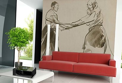 bojové umenie aikido - fototapety
