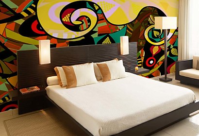 Fototapety Farebné - Art shapes 4469