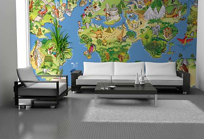 Fototapeta - Detská mapa 6066