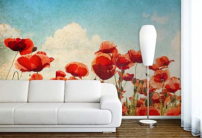 Fototapeta Poppies Flowers 6738