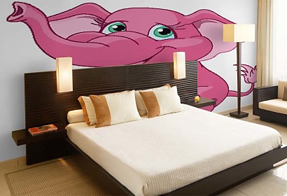 Fototapeta Pink Elephant 4577
