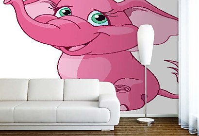 Fototapeta Pink Elephant 4577