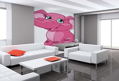 Fototapeta Pink Elephant 4577