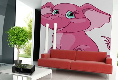 Fototapeta Pink Elephant 4577