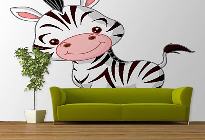 Fototapeta Malá Zebra 5983