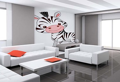 Fototapeta Malá Zebra 5983