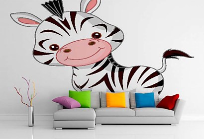 Fototapeta Malá Zebra 5983