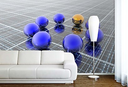 3d fototapeta - gule