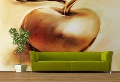 fototapeta vinylová - art apple
