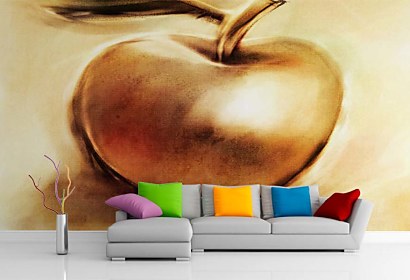 fototapeta vodolepiaca - art apple