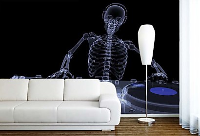 Tapety Modré - X Ray 6051