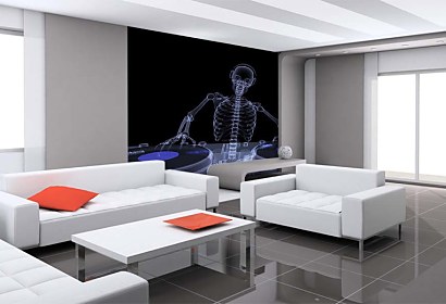 Tapety Modré - X Ray 6051