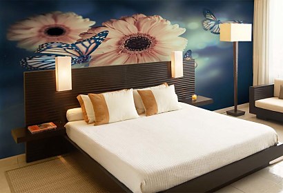 Fototapeta Flowers and Butterflies 4637