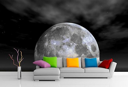 fototapety do obývačky - moon