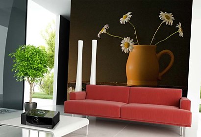 floral fototapeta