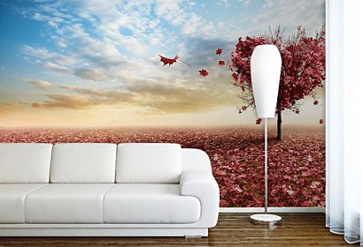 fototapety - heart tree