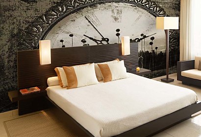 Tapeta Vintage - Clock 4583