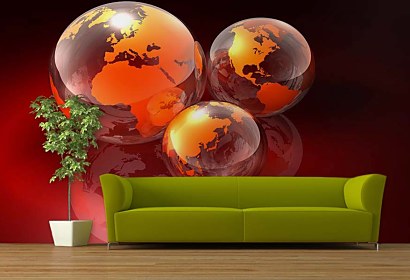 3D Fototapeta Zemeguľa 6248