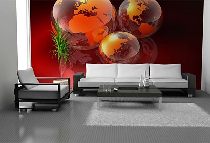 3D Fototapeta Zemeguľa 6248