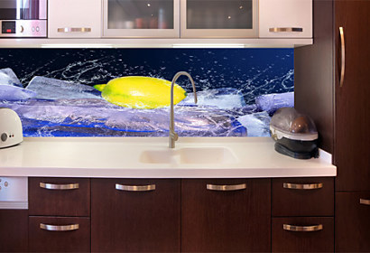 Fototapeta na kuchynskú linku - Ice Lemon 383