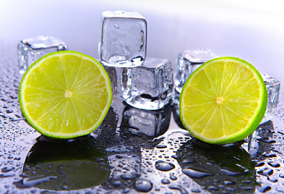 Fototapeta na kuchynskú linku - Lime nad Ice 371