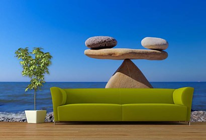 Fototapeta Zen Stones and Sea 24097